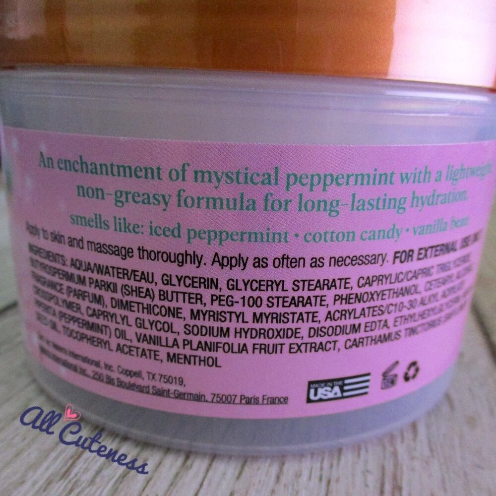 Tree Hut Merry Mint Whipped Shea Body Butter - Picture 3 of 3